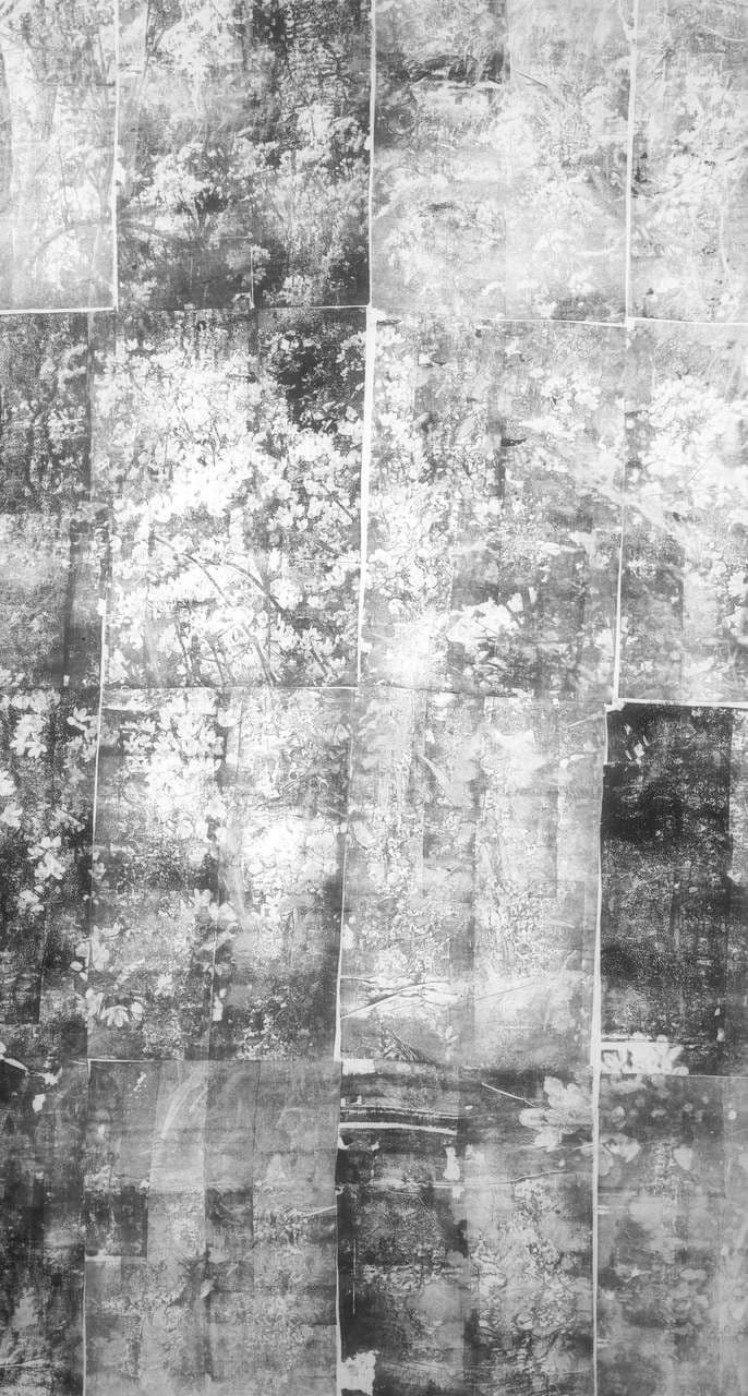 Archipelago, Paper, textile, ink, xerography, 2023-2025 (5)