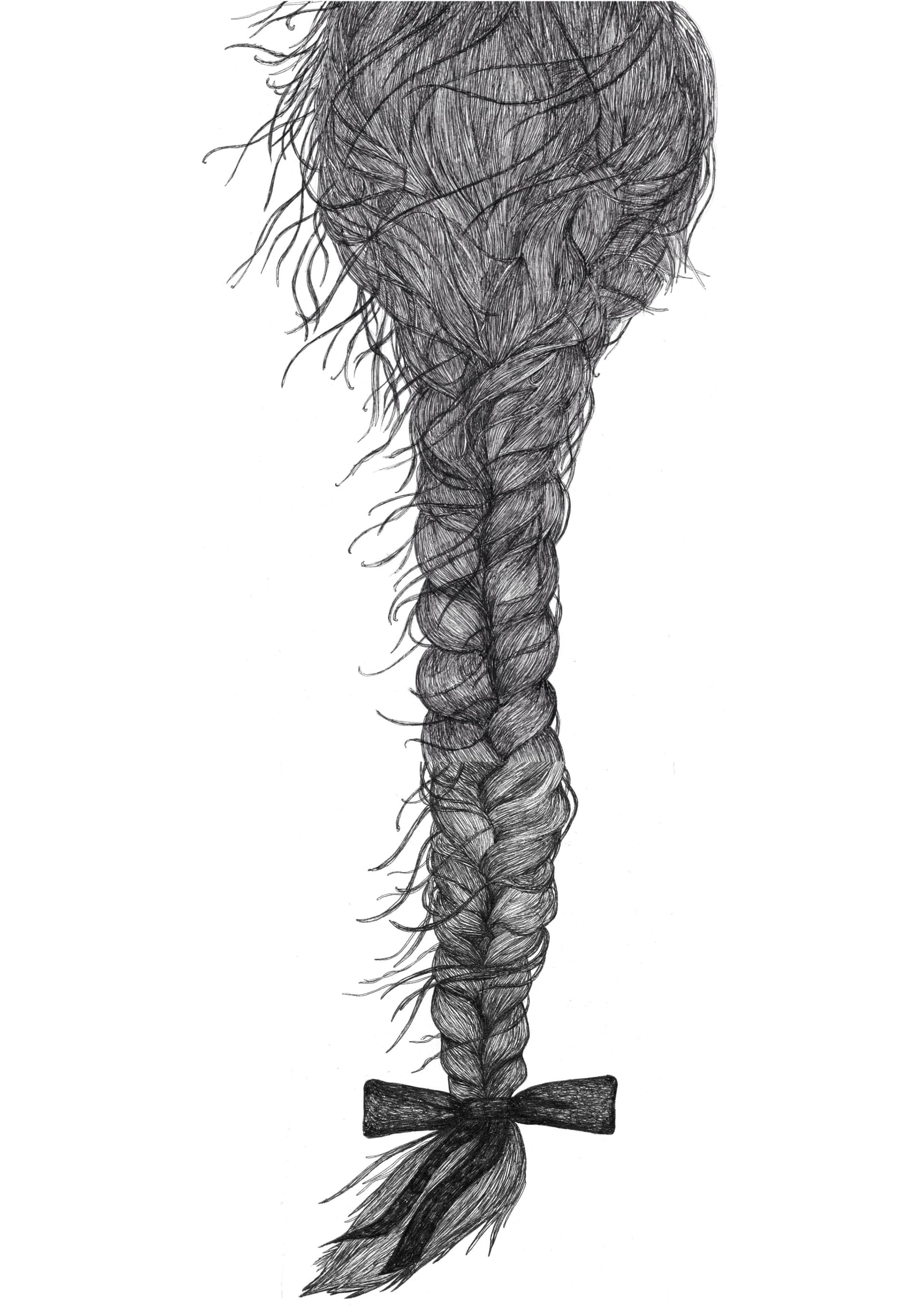 The Eustomes — Paper, gel pen, 2025
