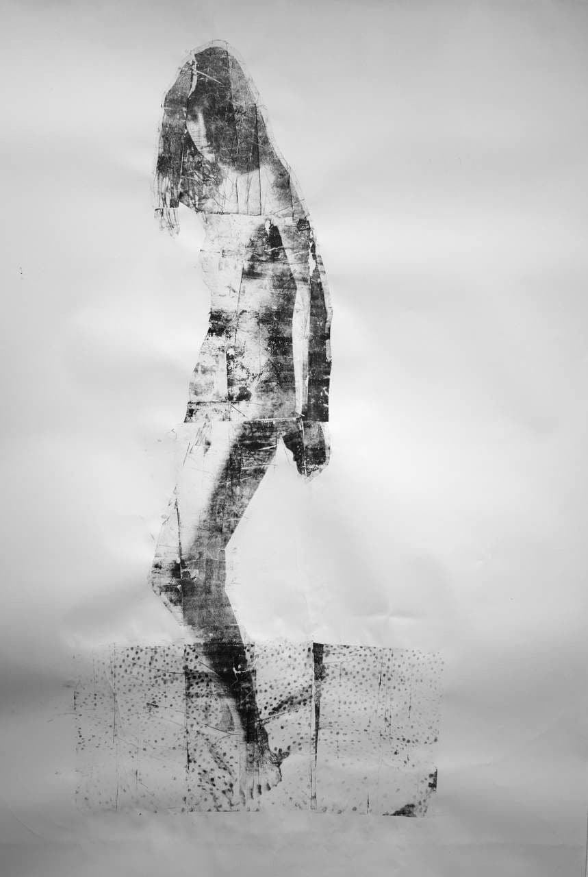 Archipelago, Paper, textile, ink, xerography, 2023-2025 (10)