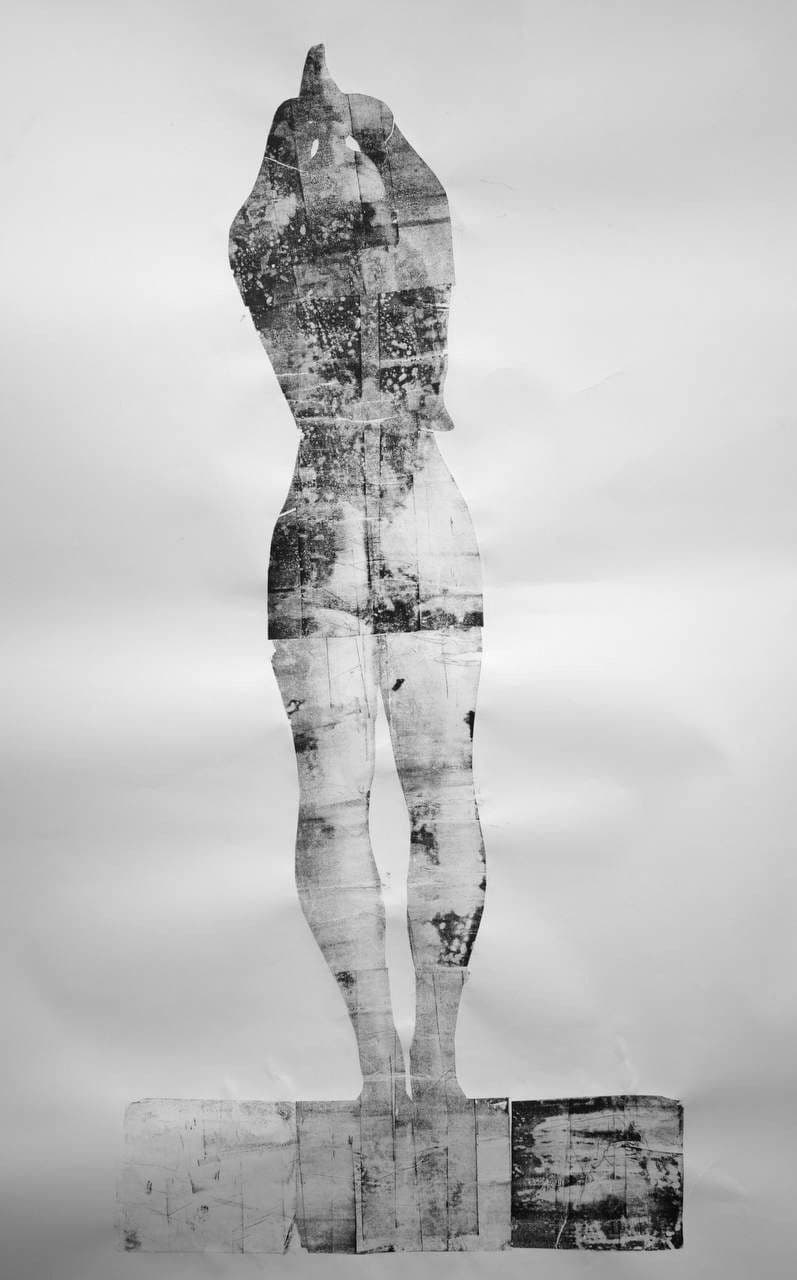 Archipelago, Paper, textile, ink, xerography, 2023-2025 (8)