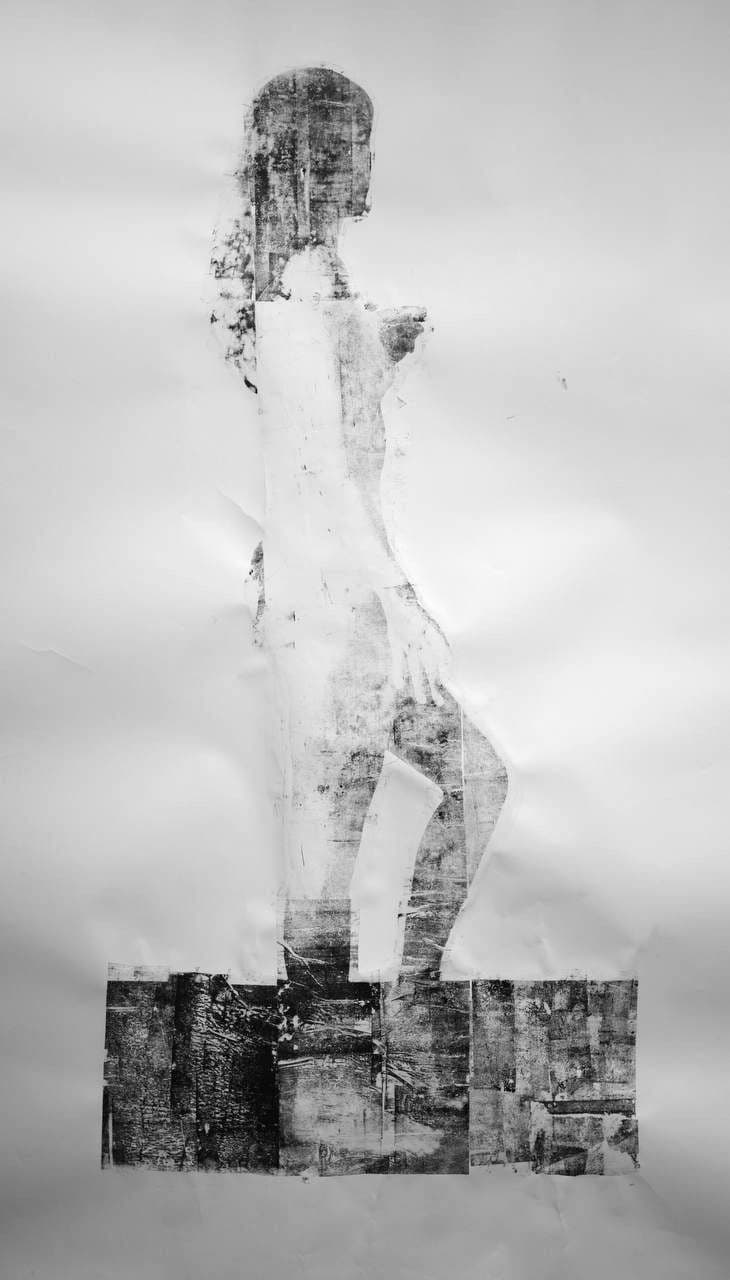Archipelago, Paper, textile, ink, xerography, 2023-2025 (15)
